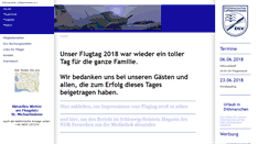 Desktop Screenshot of dithmarscher-luftsportverein.de